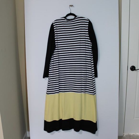 Two Piece Maxi Dress and Vest Set Size 12 Large - Picture 4 of 5